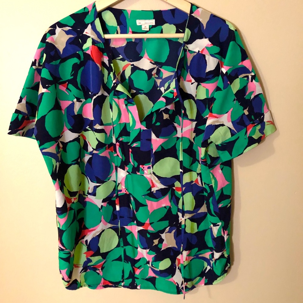 🍡 GAP flower/geometric top🍡